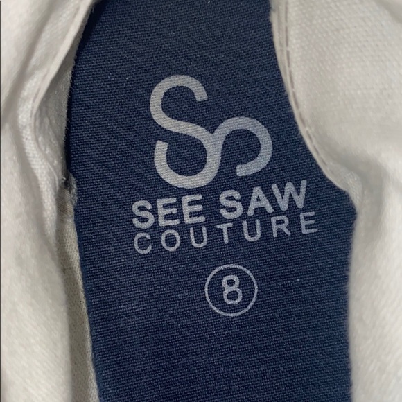 See Saw Couture Denim Dance Star Hightop Sneaker size 8 - Picture 7 of 7